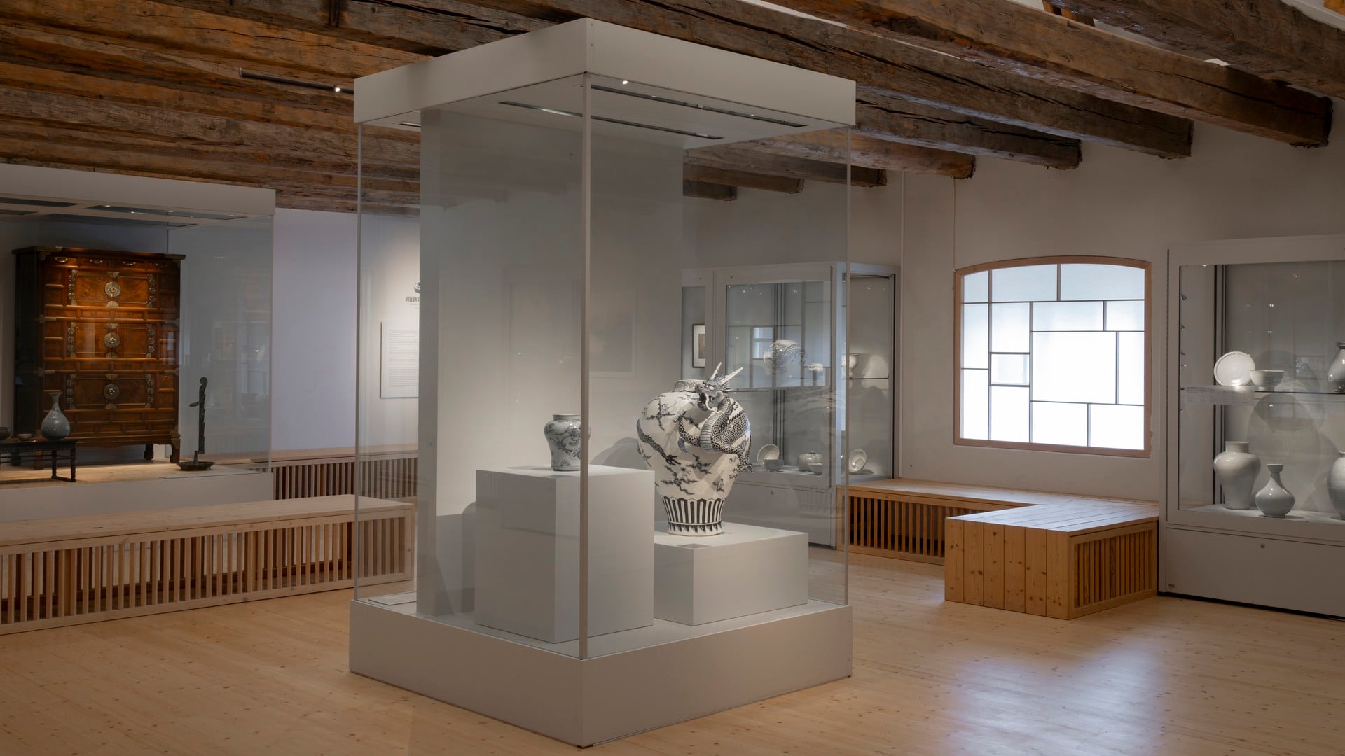 pressbilder inför återöppnandet av Östasiatiska museet 2026, utställningen Koreagalleriet